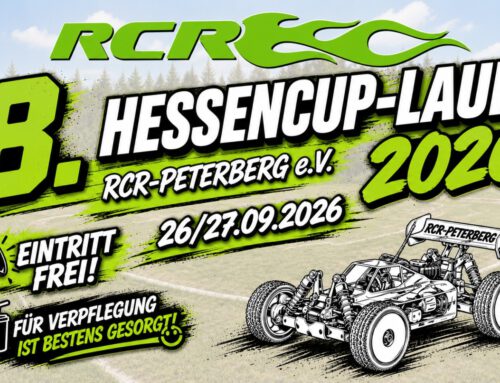 Hessen-Cup Lauf No. 8 – RC-Rennen am 26./27. September 2026 auf dem Peterberg